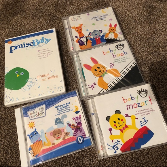 Kids bundle lot Praise Baby worship music DVD video Baby Einstein CD set - Picture 4 of 4